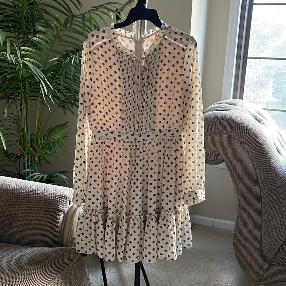 Naguaga Long-Sleeve Dress - Picture 1 of 8